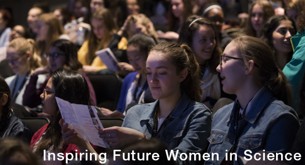 Click to learn more about Inspiring Future Women in Science